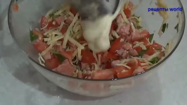 Пицца из батона. Быстрая ленивая из батона в духовке. смотреть онлайн