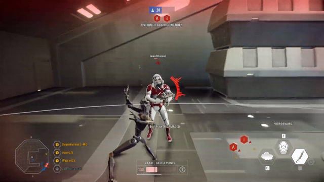 Battlefront 2 - Commando Droid melting Clones and Jedi смотреть онлайн