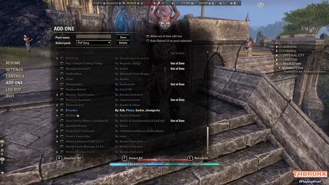 The Elder Scrolls Online - Addons da Semana Ep04 смотреть онлайн
