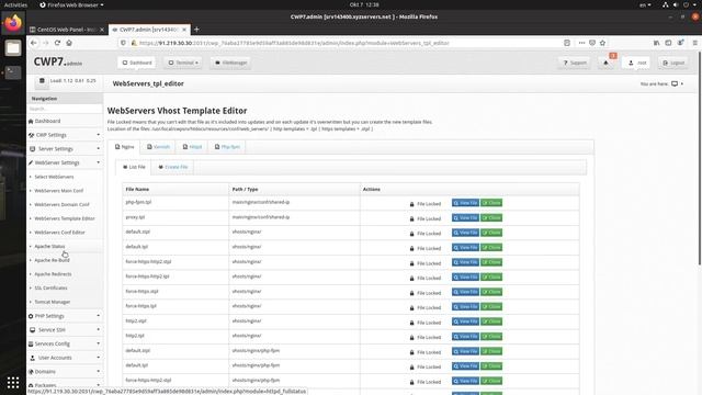 Панель управления хостингом Centos Web Panel | Установка | Обзор | UnixHost смотреть онлайн