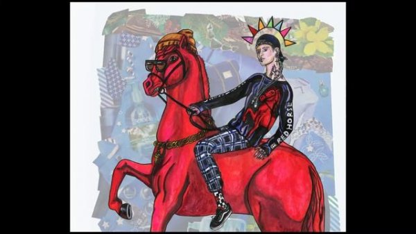 Red horse - Купание красного коня – Animation – Stop Motion