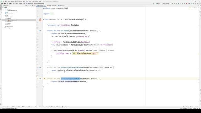 Retaining Activity State in Android смотреть онлайн