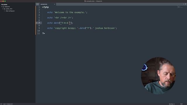 How do you use PHP to get the current year, get the current year using PHP смотреть онлайн