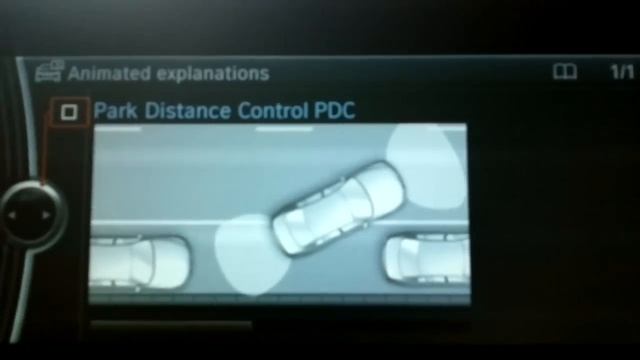 BMW Park Distance Control (PDC) смотреть онлайн