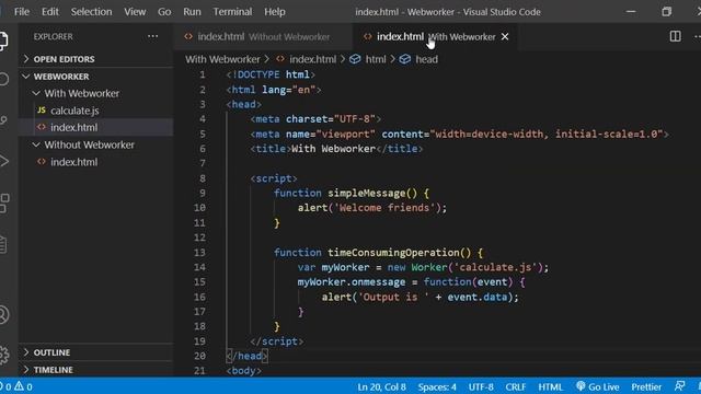 Understanding Web Workers in HTML5: An Illustrated Explanation with a Practical Example смотреть онлайн