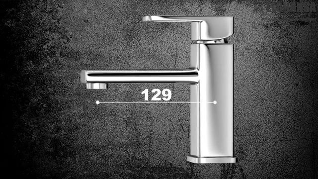 Однорычажный смеситель для умывальника (для раковины) ELGHANSA арт.1620233 Mondschein NEW хром смотреть онлайн