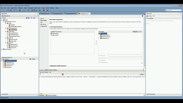 Oracle ADF Part 8- Creating App Module смотреть онлайн