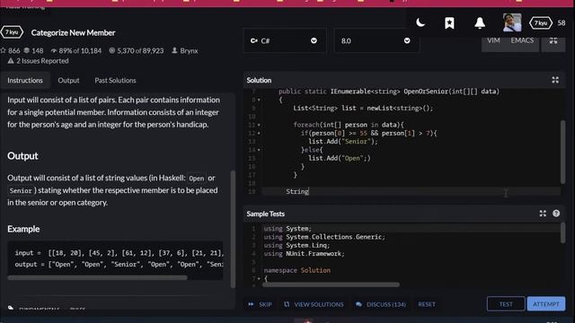 Hari ke 3 - Categorize New Member (C#, Python, Javascript) смотреть онлайн