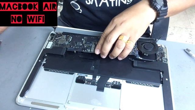 How to fix Macbook Air 13inch A1466 - No Wifi - Wifi No hardware installed. смотреть онлайн