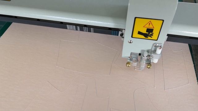 Обувной Картон 1 мм резка на плоттере Ruizhou RZCAM5 смотреть онлайн