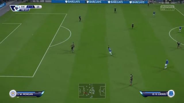 Fifa 16 gameplay (Everton VS Leicester City) смотреть онлайн