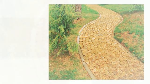 Покрытие для дорожек на даче. Красивые идеи смотреть онлайн