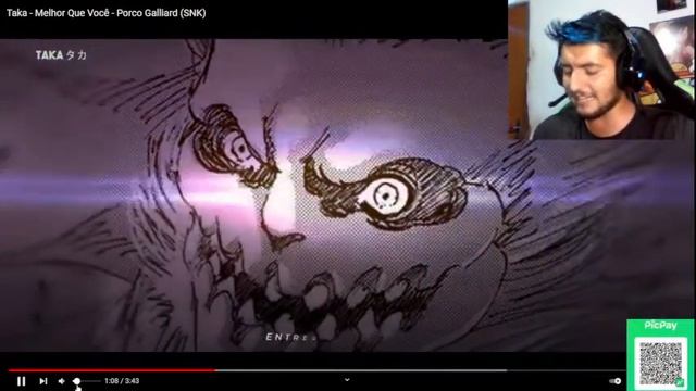 REACT DROP LIBERDADE URT - ISHIDA , MANDS, TakaB, Gabriza, Nathy SC - SHINGEKI NO KYOJIN - AOT смотреть онлайн