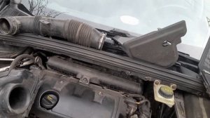 Пежо 308. Проблема "не работает датчик температуры" скрывала полный разгром подкапотной электрики.