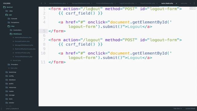 Laravel 5.3 advanced Authentication #19 Permissions смотреть онлайн