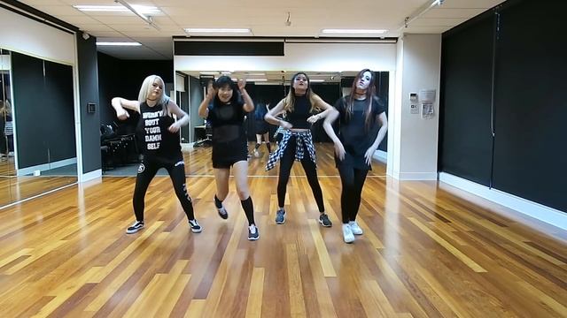 BITCH BETTER HAVE MY MONEY (BBHMM) BLACK PINK DANCE PRACTICE | P4pero Dance Cover смотреть онлайн