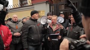 Харьков -16.03.2023- Обращение харьковчан к России у консульства РФ