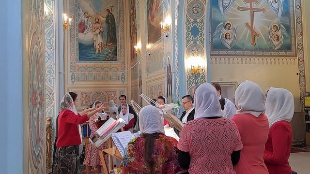 3-й антифон "Блаженны" (арх. М. Мормыль) смотреть онлайн