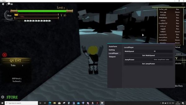 [ แจก Script - Demon Slayer RPG 2 ฟรี ] ล่าสุด มี Auto Farm and TP Npc - Script/Hack Roblox