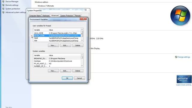 Set Apache Maven as MAVEN HOME in Windows 7 and verify смотреть онлайн