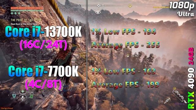 Core i7 13700K (2023) vs Core i7-7700K (2017) | PC Gameplay Benchmark Tested (6 Yrs. Difference) смотреть онлайн