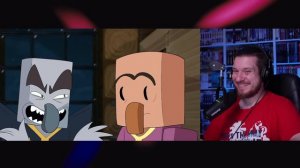 Майнкрафт для нубов, часть 17: Модный особняк | РЕАКЦИЯ НА Alex Crish's Toxic Waste