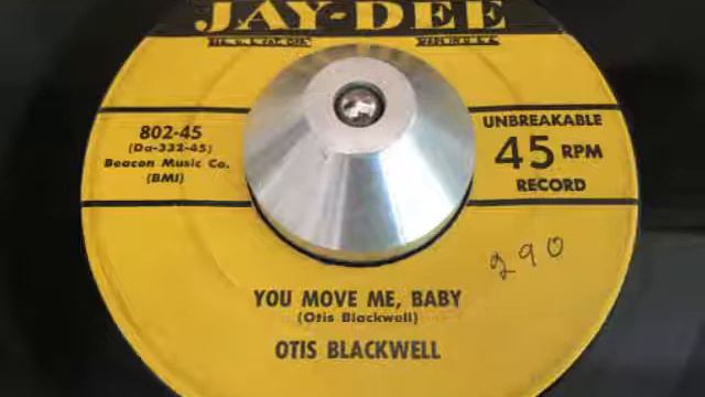 otis blackwell - you move me, baby (jay-dee) смотреть онлайн