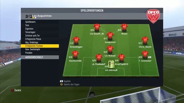 Fifa 17 Online Pro Club - Pro League Liga 3A Saison 11 - Los Augostinos vs Deathpurge смотреть онлайн