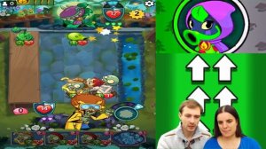 БолтушкА и ПРоХоДиМеЦ Выстраивают ЗАЩИТУ из РАСТЕНИЙ! #166 - игра Plants vs. Zombies: Heroes