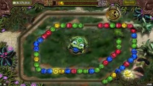 zuma's revenge stage 2 (gameplay)