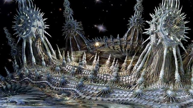 Living Planet - Mandelbulb 3D fractal HD 720p смотреть онлайн