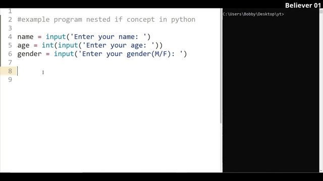 Nested If in python in Telugu | Learn Python in Telugu | Lesson - 12 смотреть онлайн