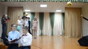 СЦЕНКА Экзамен по русской литературе (День учителя 2016) СШ№14 г. Брест