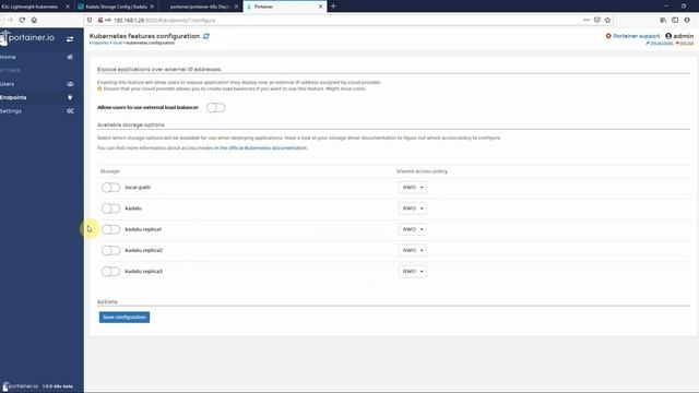 How to Use Kadalu.io Storage with Portainer on K3s смотреть онлайн