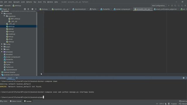 books6 – accounts init py PyCharm 2021 06 17 16 23 20 смотреть онлайн