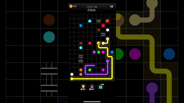 Dot Knot - Line & Colour Puzzle Level 501, 502, 503, 504, 505, 506, 507, 508, 509 & 510
