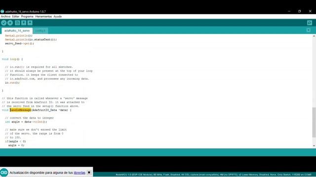 Internet de las cosas con Node MCU ESP8266 | Sección Práctica 19| Control de Servomotor смотреть онлайн