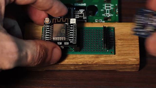Wi-fi Часы на ESP8266.  Отображение даты, давления, температуры, влажности.