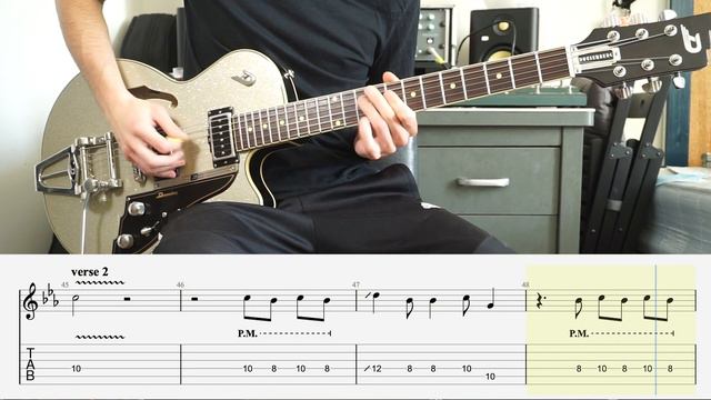 Blinding Lights - The Weeknd Guitar Cover Lesson w/ TABS смотреть онлайн