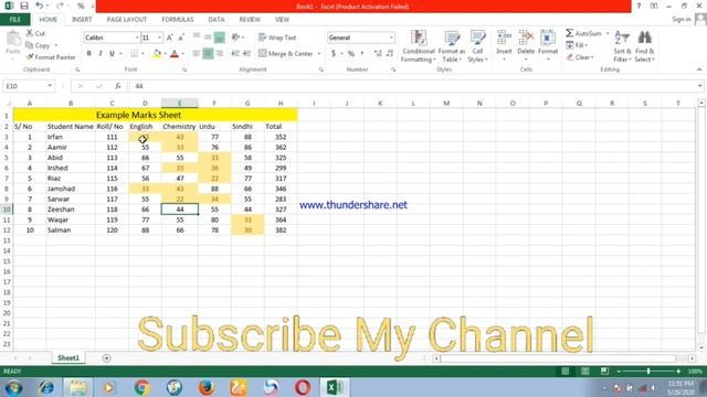 Ms Excel 2013 Home Menu Conditional Formatting смотреть онлайн