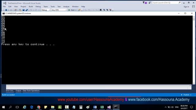 سي شارب C# PRINT DAYS NAME AND MONTHS NAME VISUAL STUDIO #051 смотреть онлайн