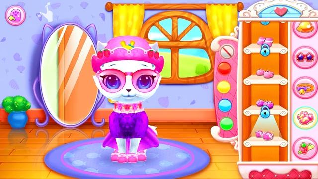 Kitty Love - My Fluffy Friend iPad Gameplay #1 смотреть онлайн