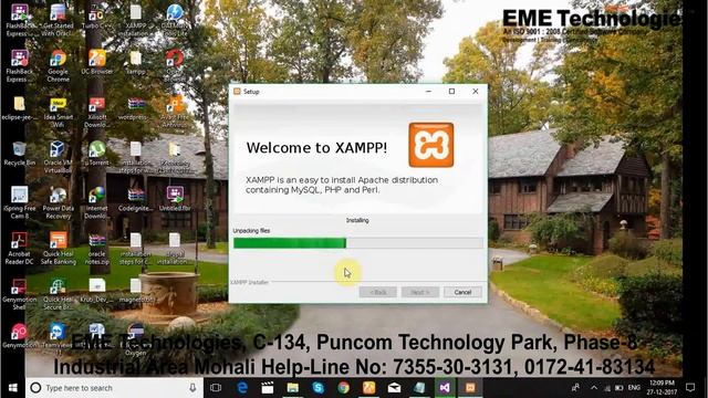 Install Xampp on Windows 10 64 bit | EME Technologies смотреть онлайн