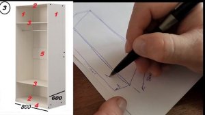 УГЛОВОЙ ШКАФ. Как рассчитать и сделать.