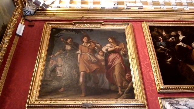 Палаццо Питти. Палантинская галерея.(6) Картины Тициана,Дюка. смотреть онлайн