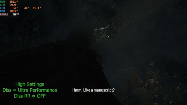 Alan Wake 2 I RTX 3050 Laptop 60w I Benchmark Test I Gameplay