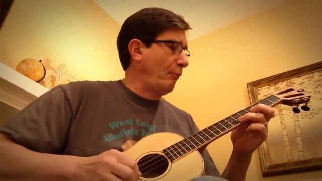Losing Hand by Ray Charles on Mya Moe Baritone ukulele смотреть онлайн