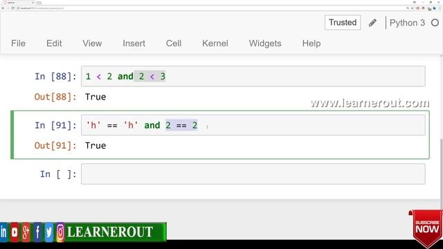 #25 || Chaining Comparison Operators in Python with Logical Operators смотреть онлайн