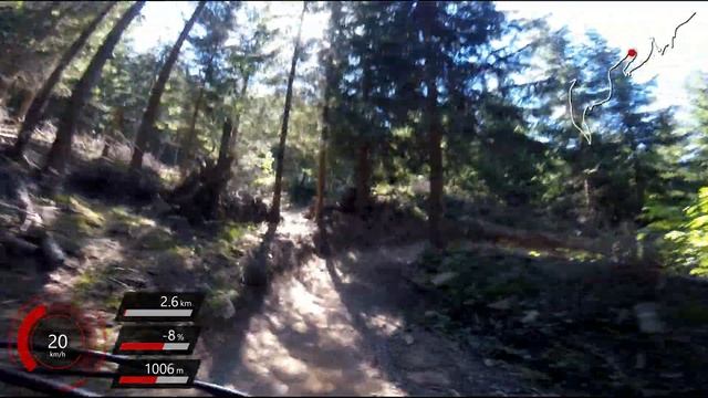 Trailpark Klinovec - Baron Trail 2020 | Rockrider XC 100 S смотреть онлайн