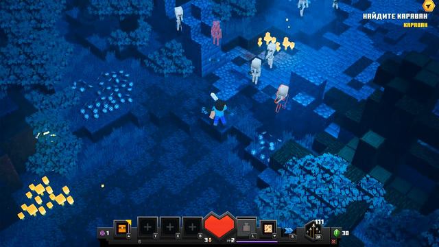 Minecraft Dungeons ( Nintendo Switch ) ЧАСТЬ 1 Прохождение игры Майнкрафт